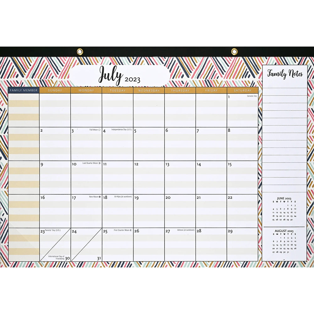 Family 2024 Desk Pad Calendar 340313