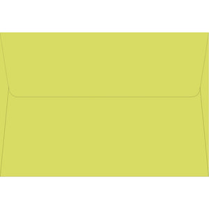 Coordinating Lime Green Envelope