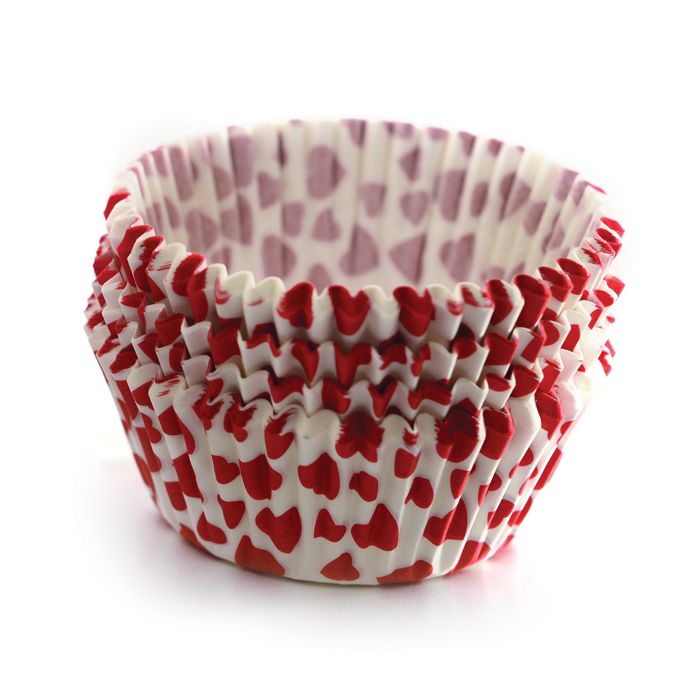 Valentine Hearts Muffin and Cupcake Liners 3456