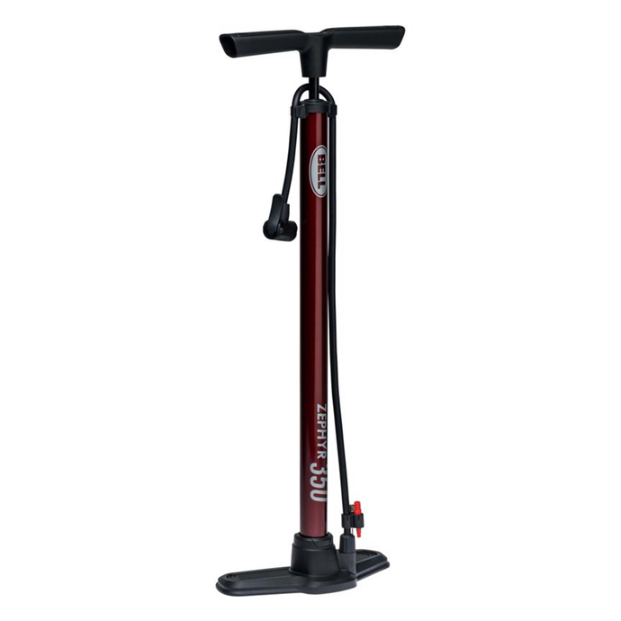 350 Zephyr Steel Bicycle Floor Pump 715276