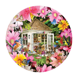 Garden Shed in Flower 500-Piece Puzzle 35254