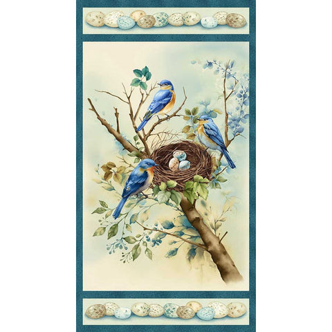 Awakenings Collection Nest Cotton Craft Panel 3531P-77