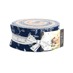 Denim and Daisies Collection Cotton Fabric Jelly Roll 35380JR