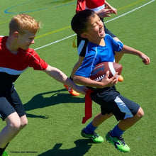 Boys Playing Flag Football