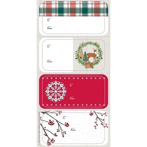 Homestead Greeting Label Pack 36-1075