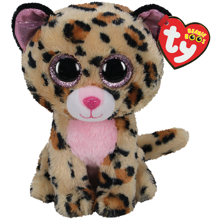 Ty Beanie Boo Livvie the Leopard Stuffed Toys 36367 – Good's Store
