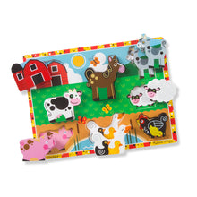 Farm Animals Chunky Wooden Puzzle 3723