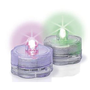 2-Pack Color Changing LED Water Tealights 37238