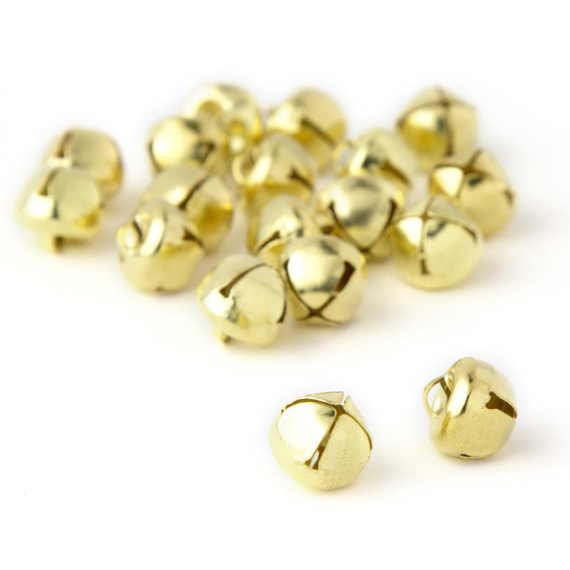 Jingle Bells for Crafts Gold/Silver 0.52 in 55 count Crafts New Multi Use  Bells