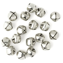 Silver jingle bells .375 inch