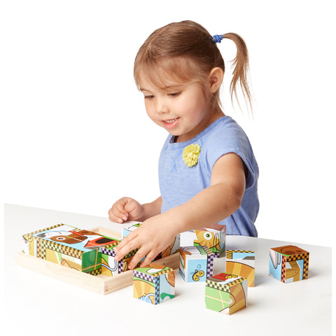 girl with puzzle