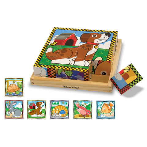 Melissa and Doug pet cube puzzle