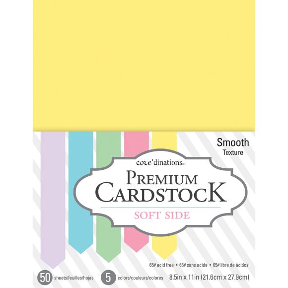 PA Paper Accents Smooth Cardstock 8.5 x 11 Cream, 65lb colored cardstock  paper for card making, scrapbooking, printing, quilling and crafts, 25  piece pack