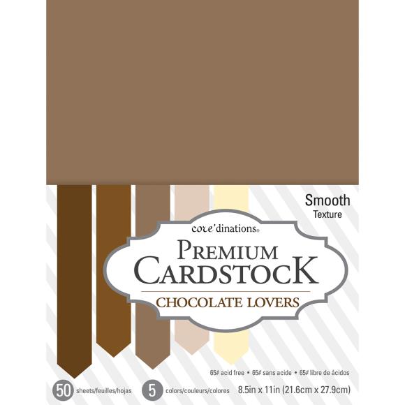 Chocolate Lovers Premium Cardstock 377697