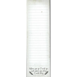 Words of Truth List Pad