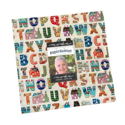 Paper Hamlet Collection Cotton Fabric Layer Cake 39560LC