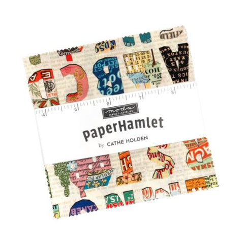 Paper Hamlet Collection Cotton Fabric Charm Pack 39560PP