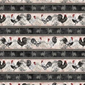 Proud Rooster Collection Repeating Stripes Cotton Fabric 39763-193