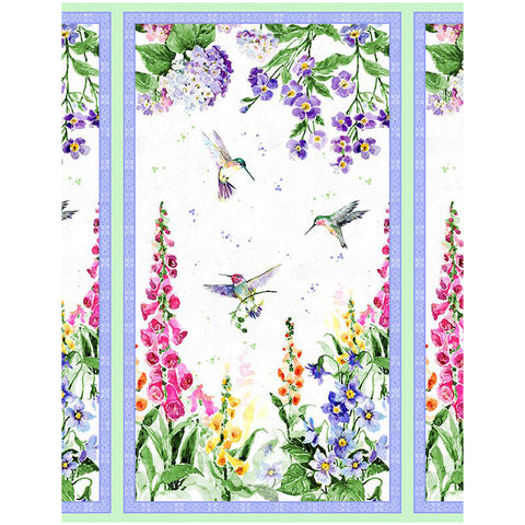Floral Flutter Collection Cotton Craft Panel 39908-176