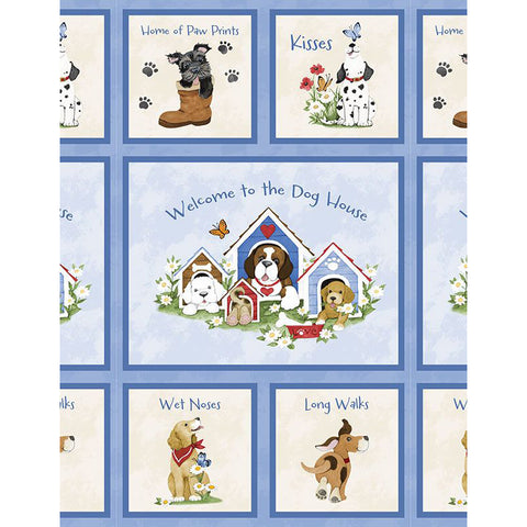 Paws at Play Collection Cotton Craft Panel 39916-421