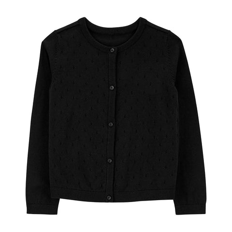 Girls' Knit Cardigan Sweater