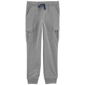 Boys' Gray Cargo Pants 3Q046310