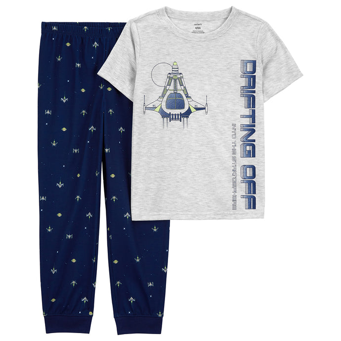 Boys' 2-Piece Space Pajamas 3Q524810