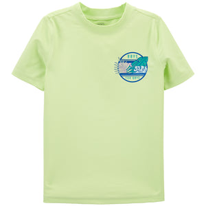 Boys' Short-Sleeve Rays for Days Rashguard Swim Shirt 3Q550910