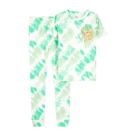 Boys' 2-Piece Tie-Dye Cotton Pajamas 3R166310