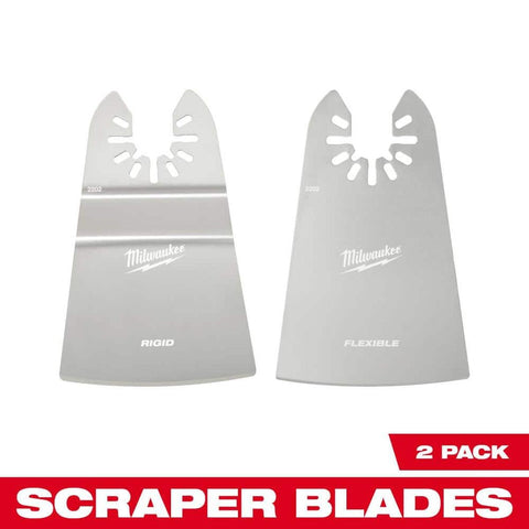 Open-Lok 2  Rigid & 2  Flexible Scraper Variety Pack 2Pc