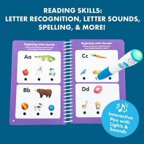 Hot Dots Preschool Essentials Reading & Math Workbook EI-2442