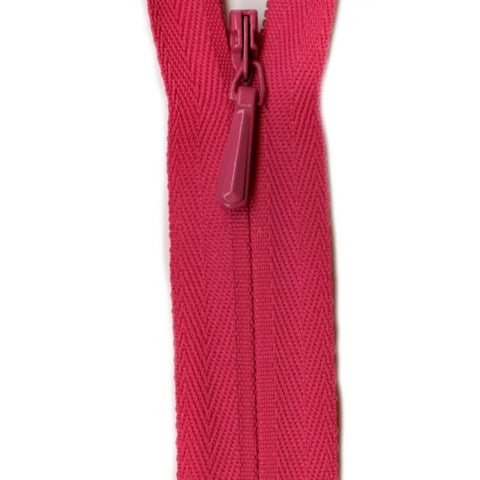 Fuschia YKK Unique Zipper.