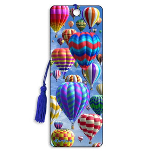 Hot Air Balloons 3D Bookmark