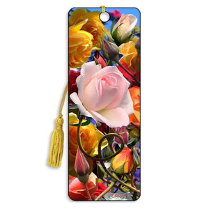 Roses 3D Bookmark