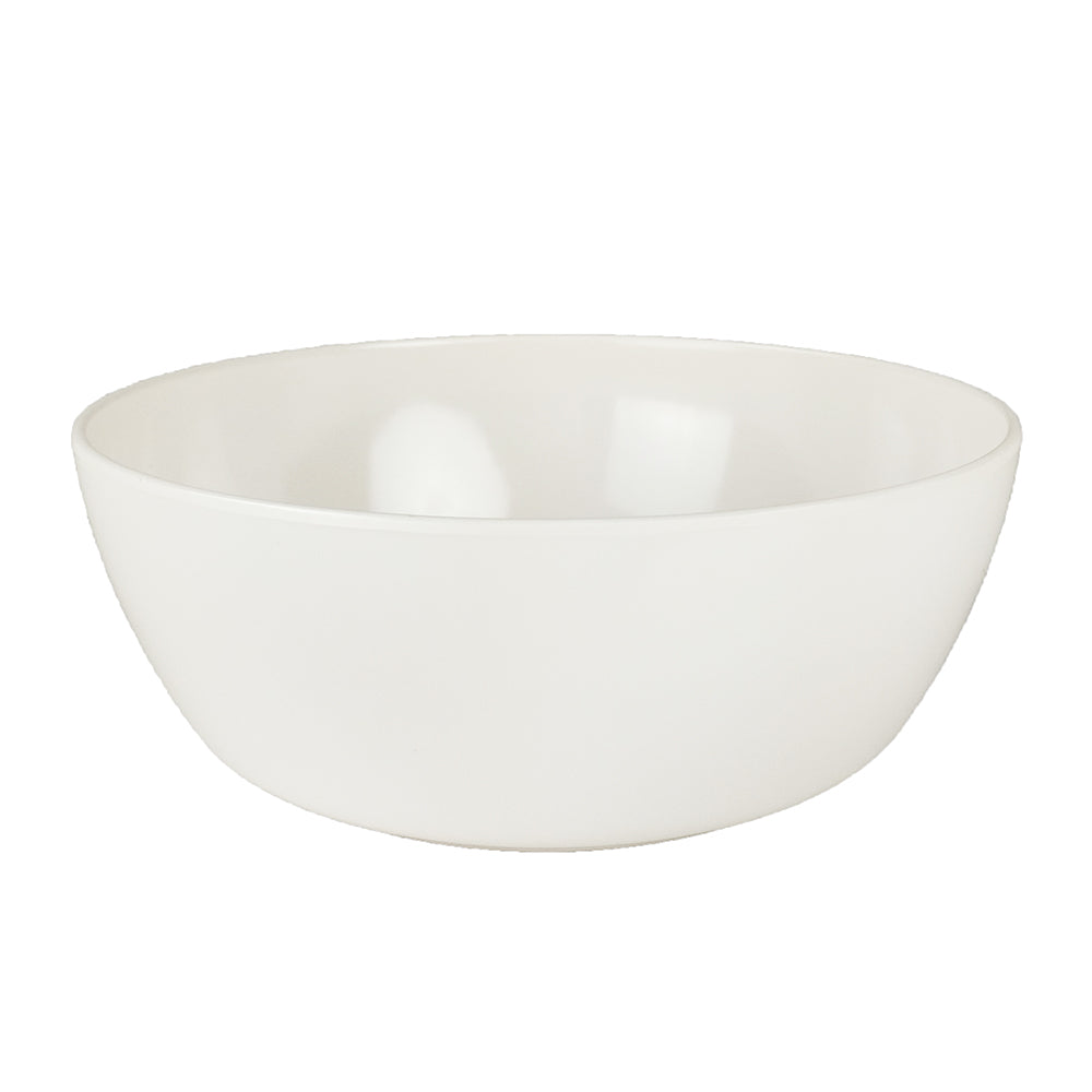 White Melamine Soup Bowl