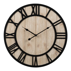 Harper Wood Wall Clock 404-3450A