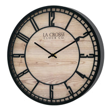 Barrow Wall Clock 404-3629 displayed on an angle