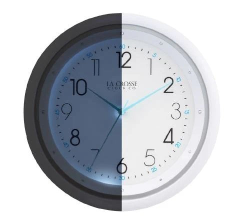 Analog Wall Clock with Night Vision 404-4525