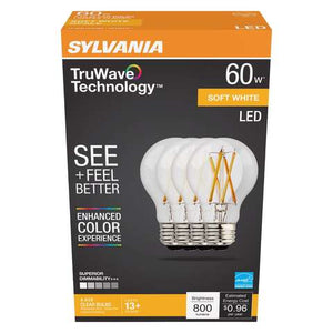TruWave 60W Soft White Clear LED Bulbs 40687