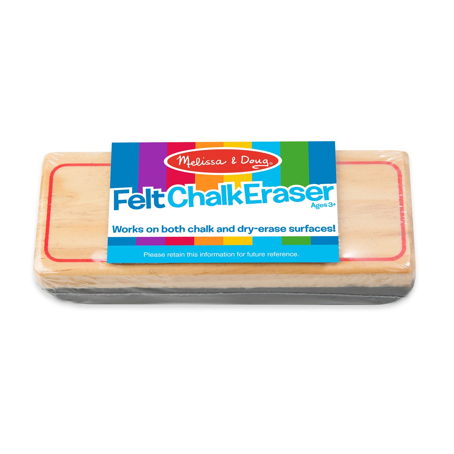 Traditional Chalkboard Eraser, All Felt Premium Quality Chalk