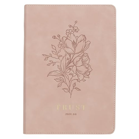Trust Mottled Blush Faux Leather Classic Journal JL934