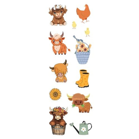Highland Cows Sticker Set 347138