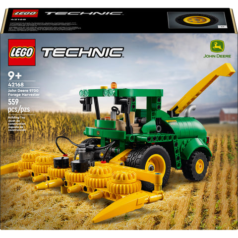 LEGO Technic John Deere 9700 Forage Harvester showing package front
