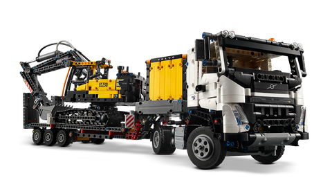 LEGO Technic Volvo FMX Truck & EC230 Electric Excavator Building Toy 42175