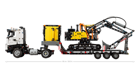 LEGO Technic Volvo FMX Truck & EC230 Electric Excavator Building Toy 42175