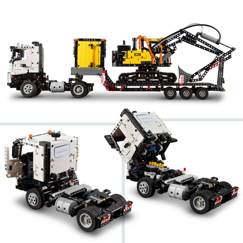 LEGO Technic Volvo FMX Truck & EC230 Electric Excavator Building Toy 42175