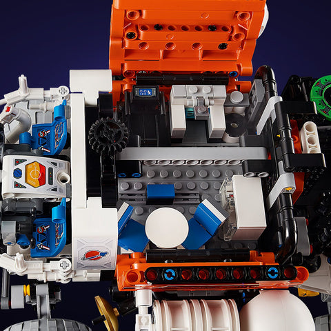 LEGO Mars Crew Exploration Rover showing engine detail