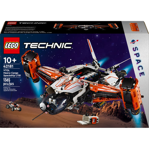 LEGO VTOL Heavy Cargo Spaceship LT81 package front