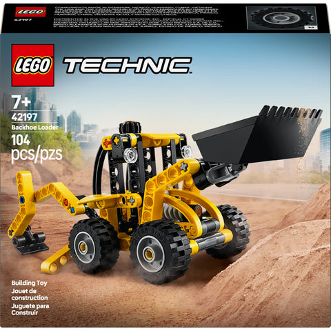 LEGO Technic Backhoe Loader 42197 package front