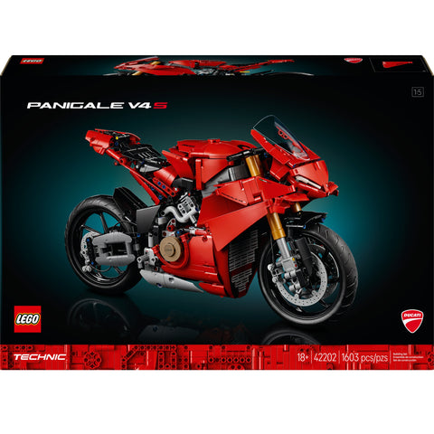 LEGO Technic Ducati Panigale V4 S Motorcycle 42202 package front